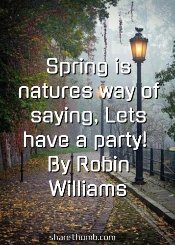 best spring sayings